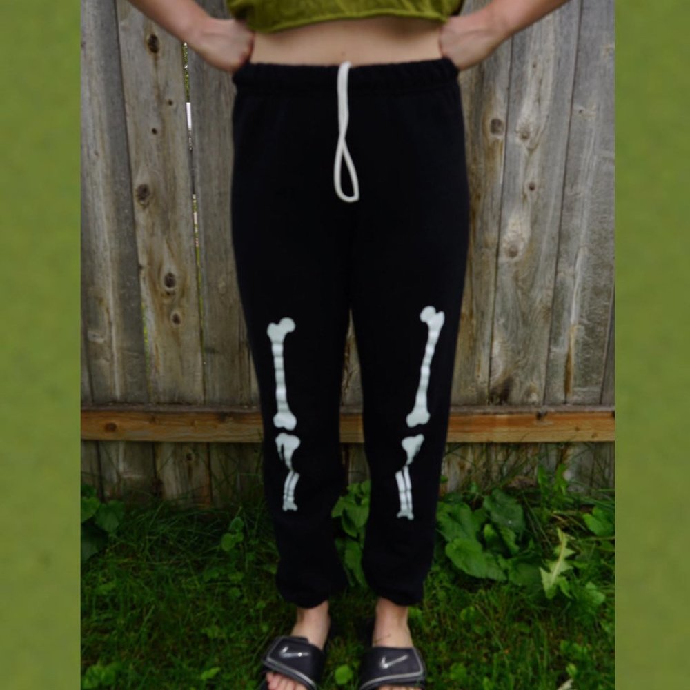Punisher Skeleton Black Sweatpants Phoebe Bridgers